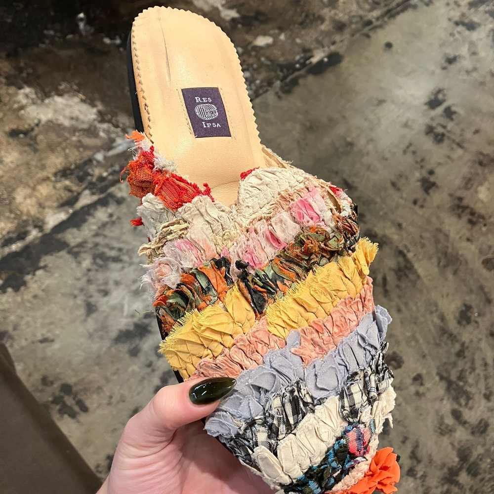 Colorful Textured Men's Sandals